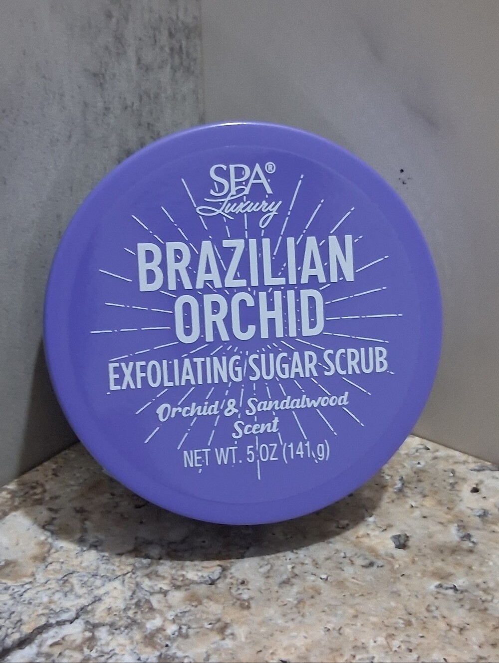 Brazilian Orchid Exfoliating Sugar Scrub - Purple - Picture 2 of 3